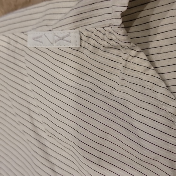 ARMANI EXCHANGE STRIPED SHIRT. SMALL - Picture 8 of 8
